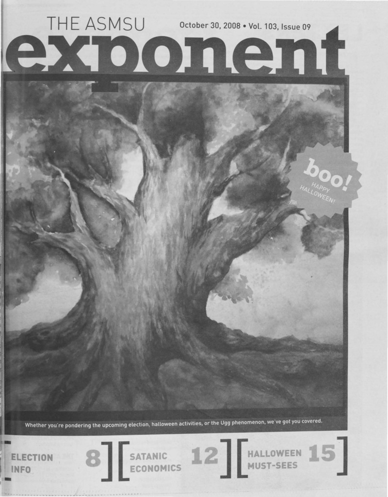 ASMSU Exponent, October 30, 2008