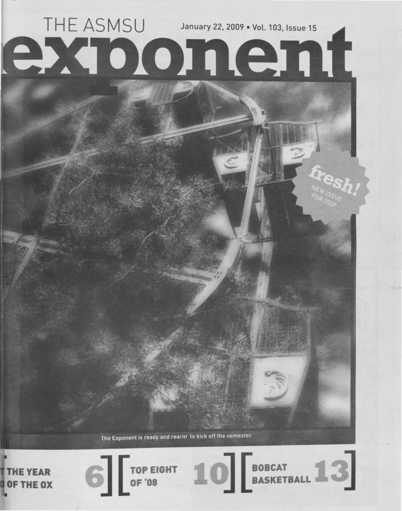 ASMSU Exponent, January 22, 2009