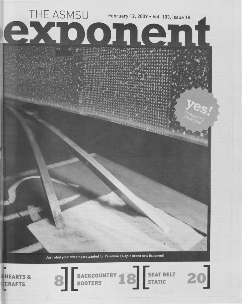 ASMSU Exponent, February 12, 2009