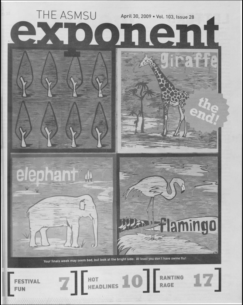 ASMSU Exponent, April 30, 2009