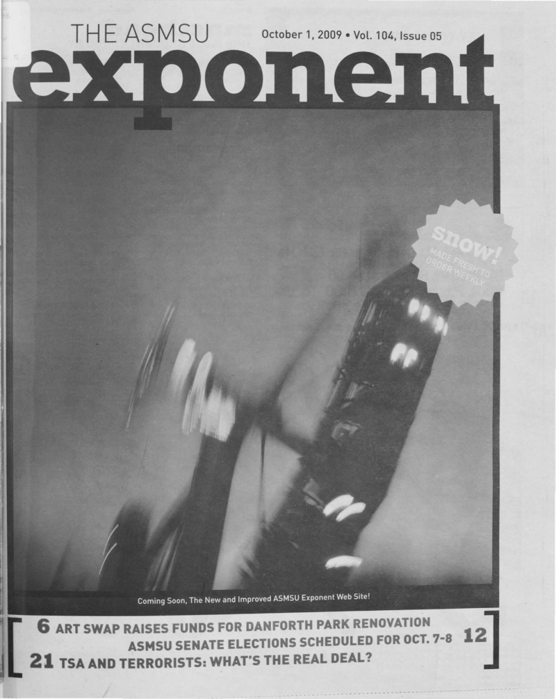 ASMSU Exponent, October 1, 2009