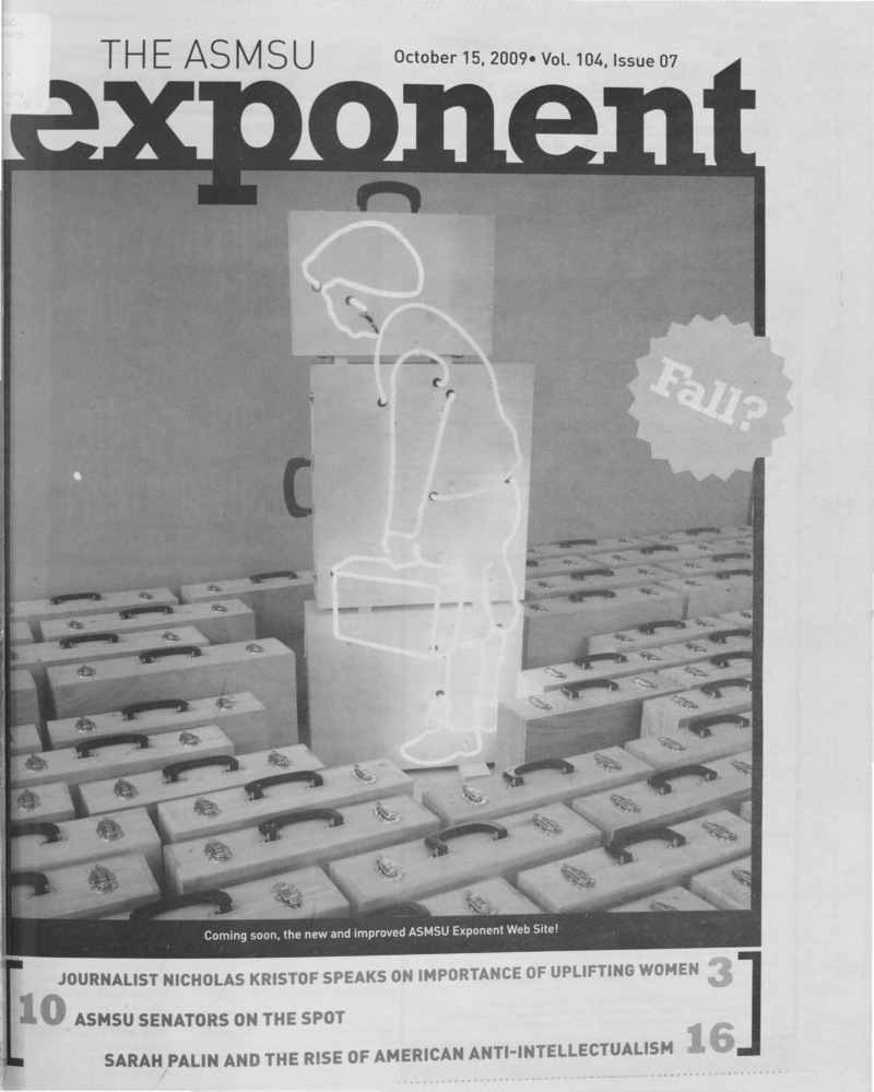 ASMSU Exponent, October 15, 2009