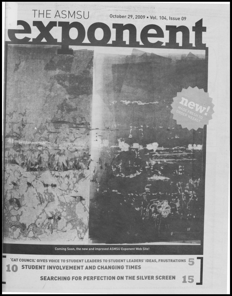 ASMSU Exponent, October 29, 2009