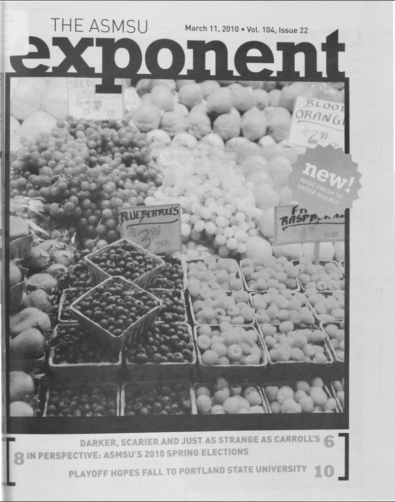 ASMSU Exponent, March 11, 2010