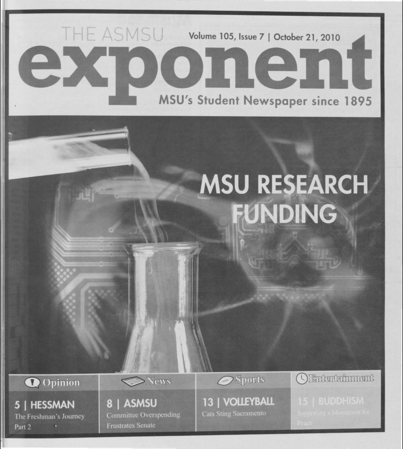 ASMSU Exponent, October 21, 2010