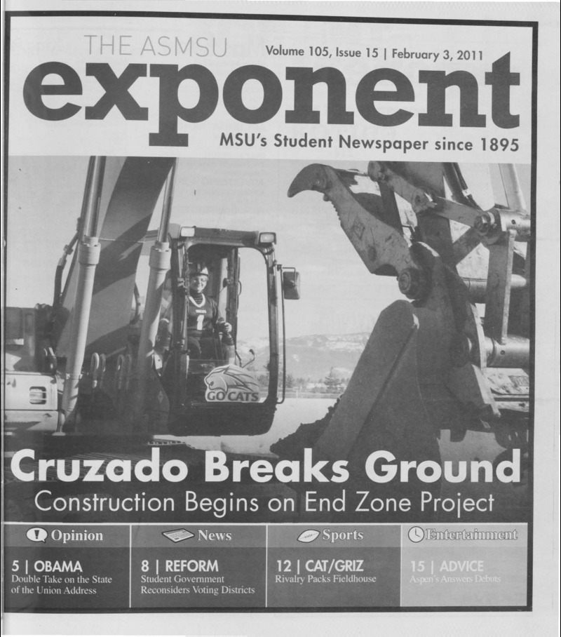 ASMSU Exponent, February 3, 2011