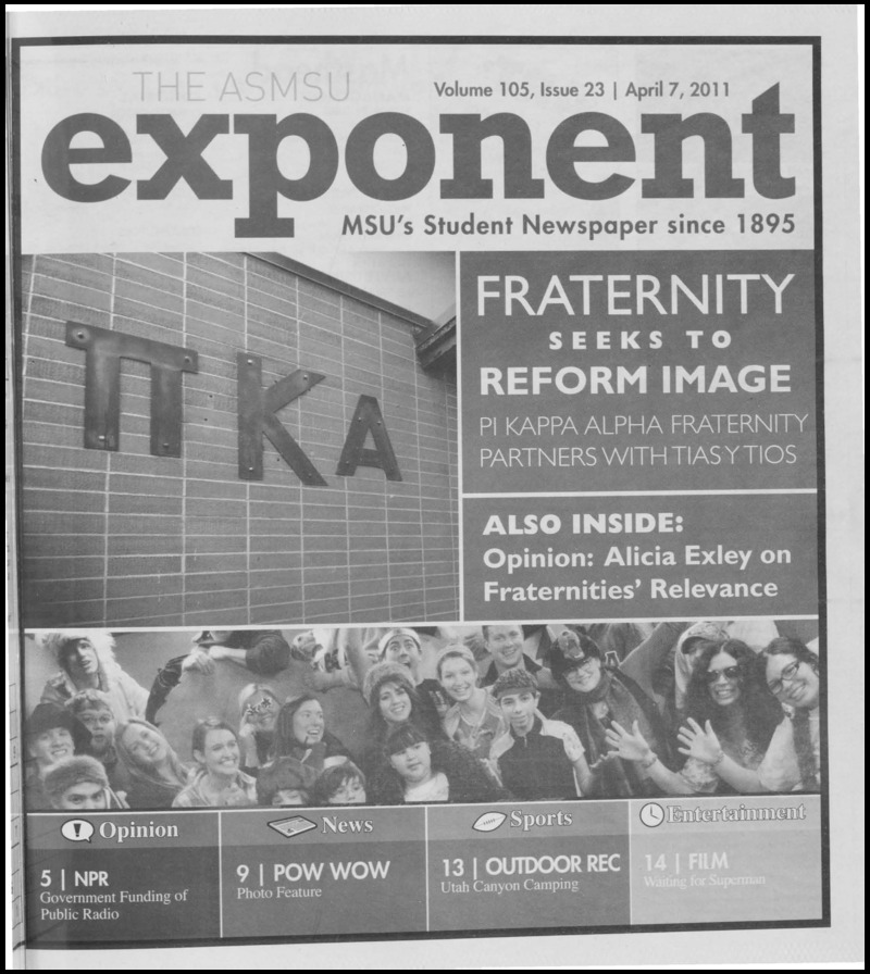 ASMSU Exponent, April 7, 2011