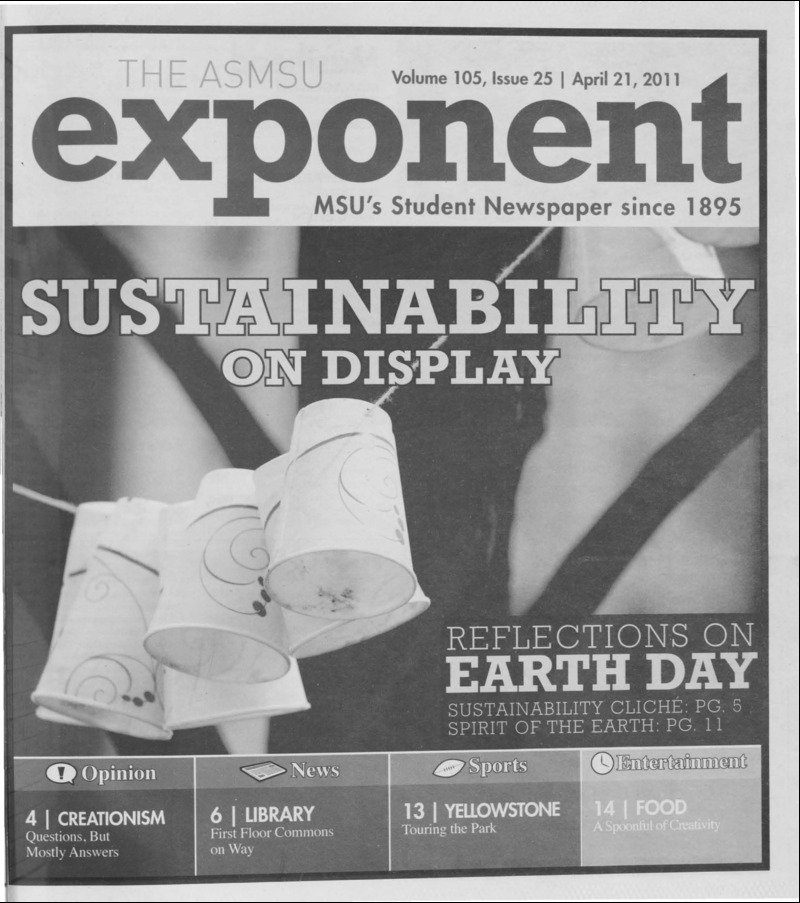 ASMSU Exponent, April 21, 2011