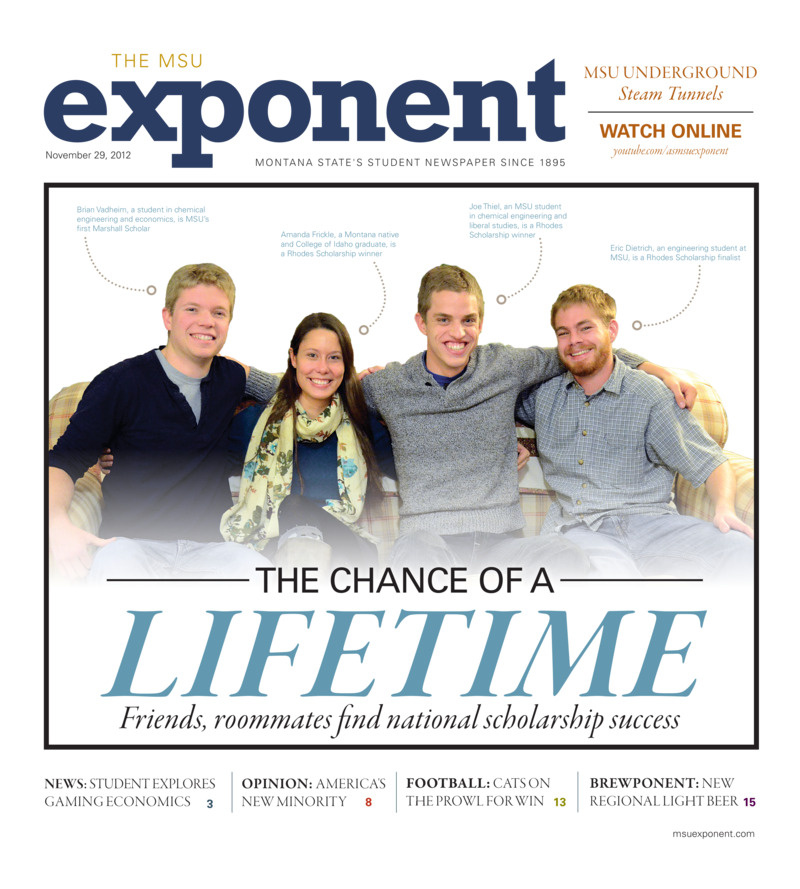 The MSU Exponent, November 29, 2012