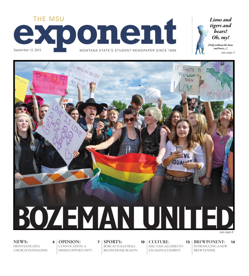 The MSU Exponent, September 12, 2013