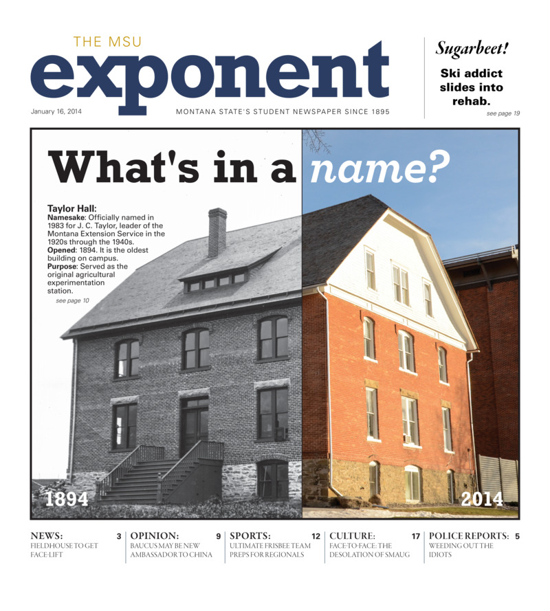 The MSU Exponent, January 16, 2014