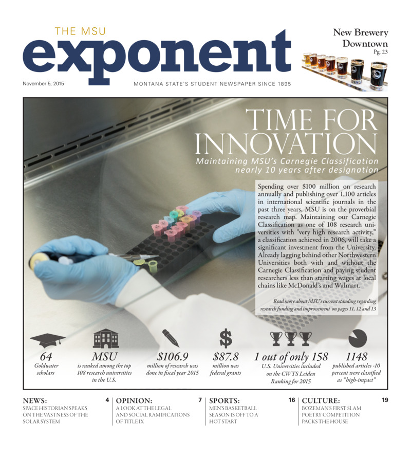 The MSU Exponent, November 5, 2015