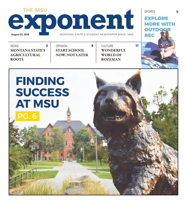 The MSU Exponent, August 23, 2018