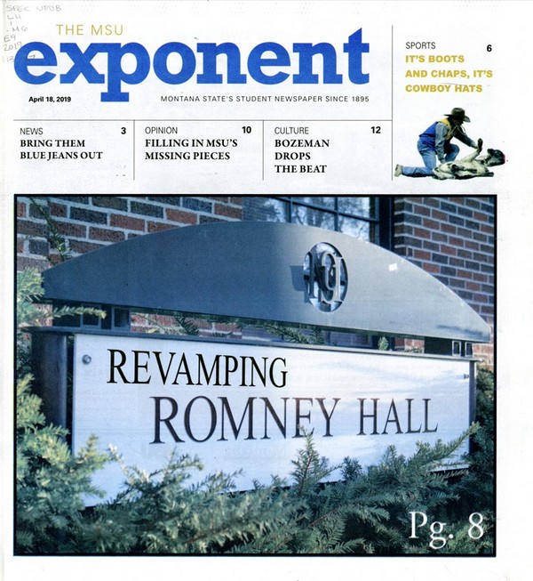 The MSU Exponent, April 18, 2019