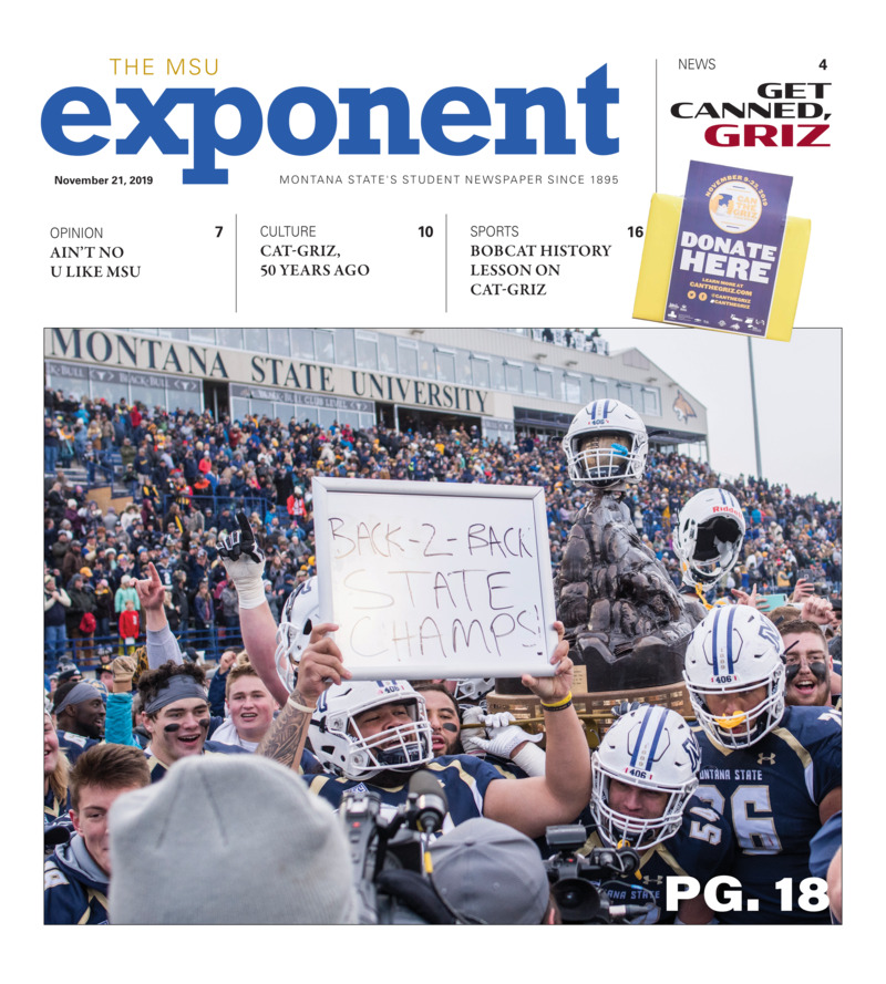 The MSU Exponent, November 21, 2019