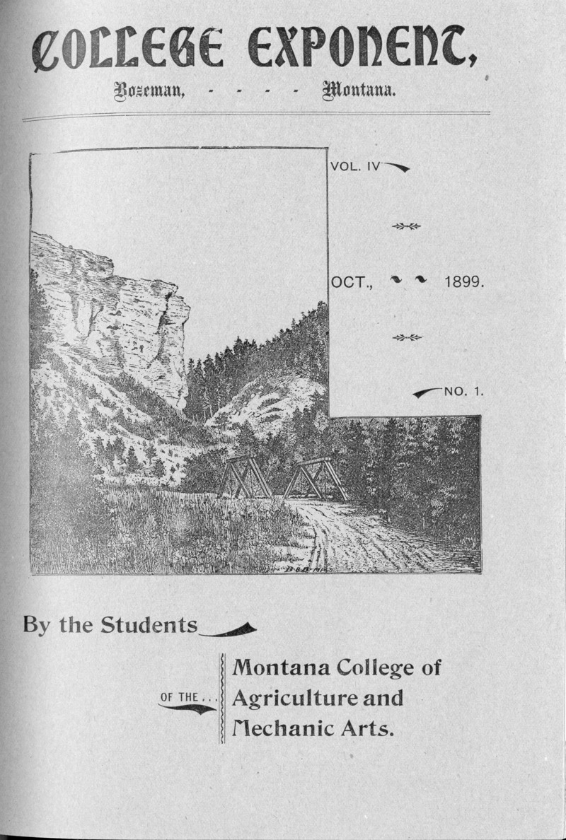 College Exponent, October 1889