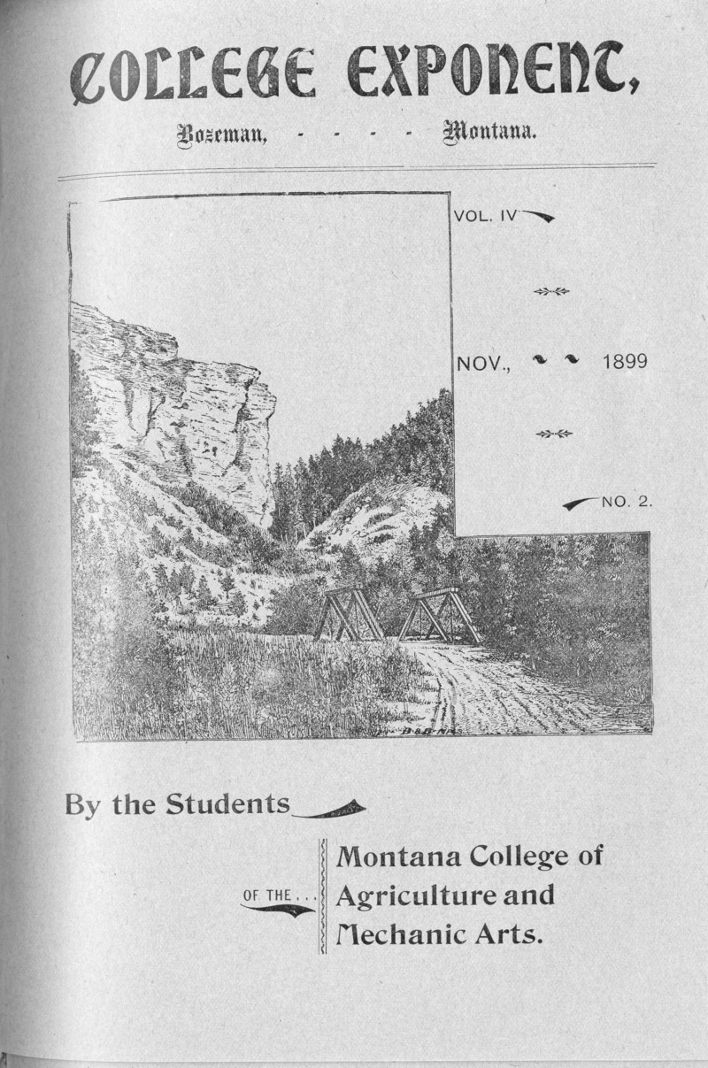 College Exponent, November, 1899