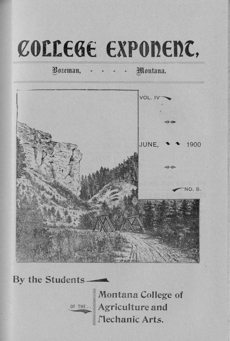 College Exponent, June, 1900