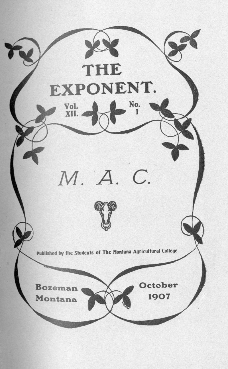 The Exponent, October 1907
