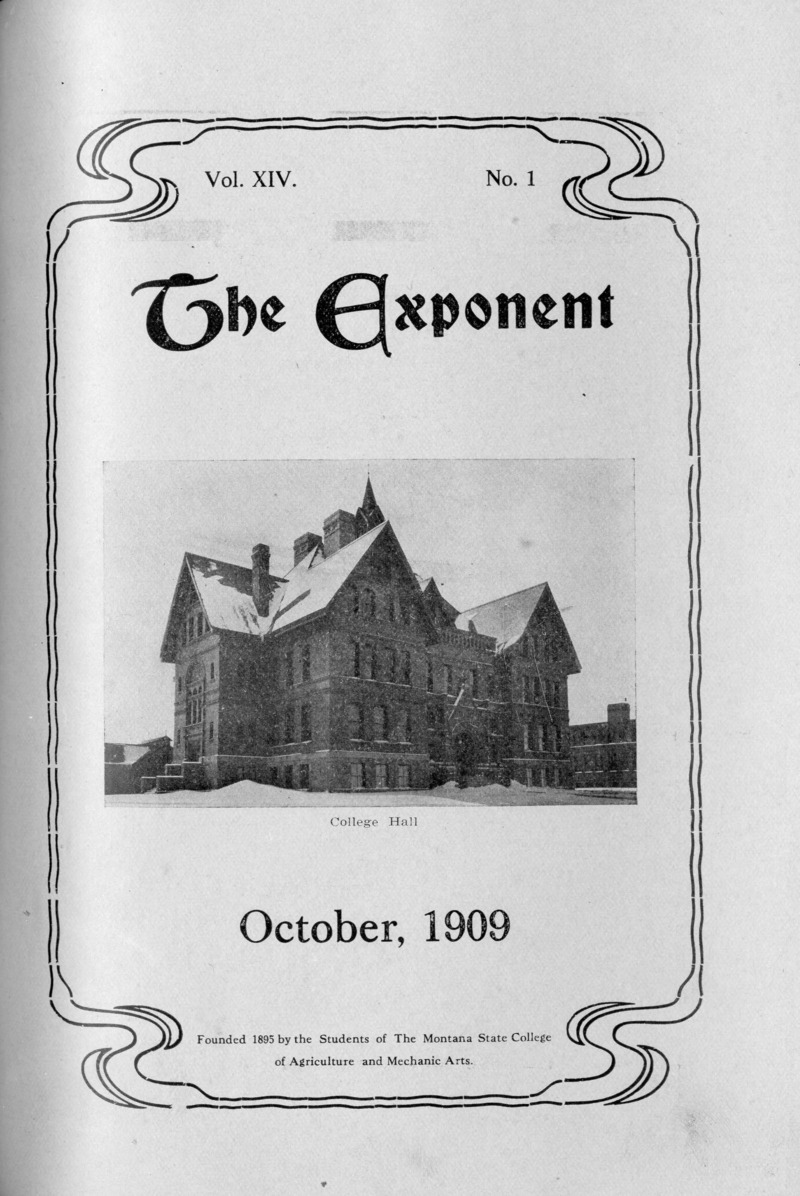 The Exponent, October 1909