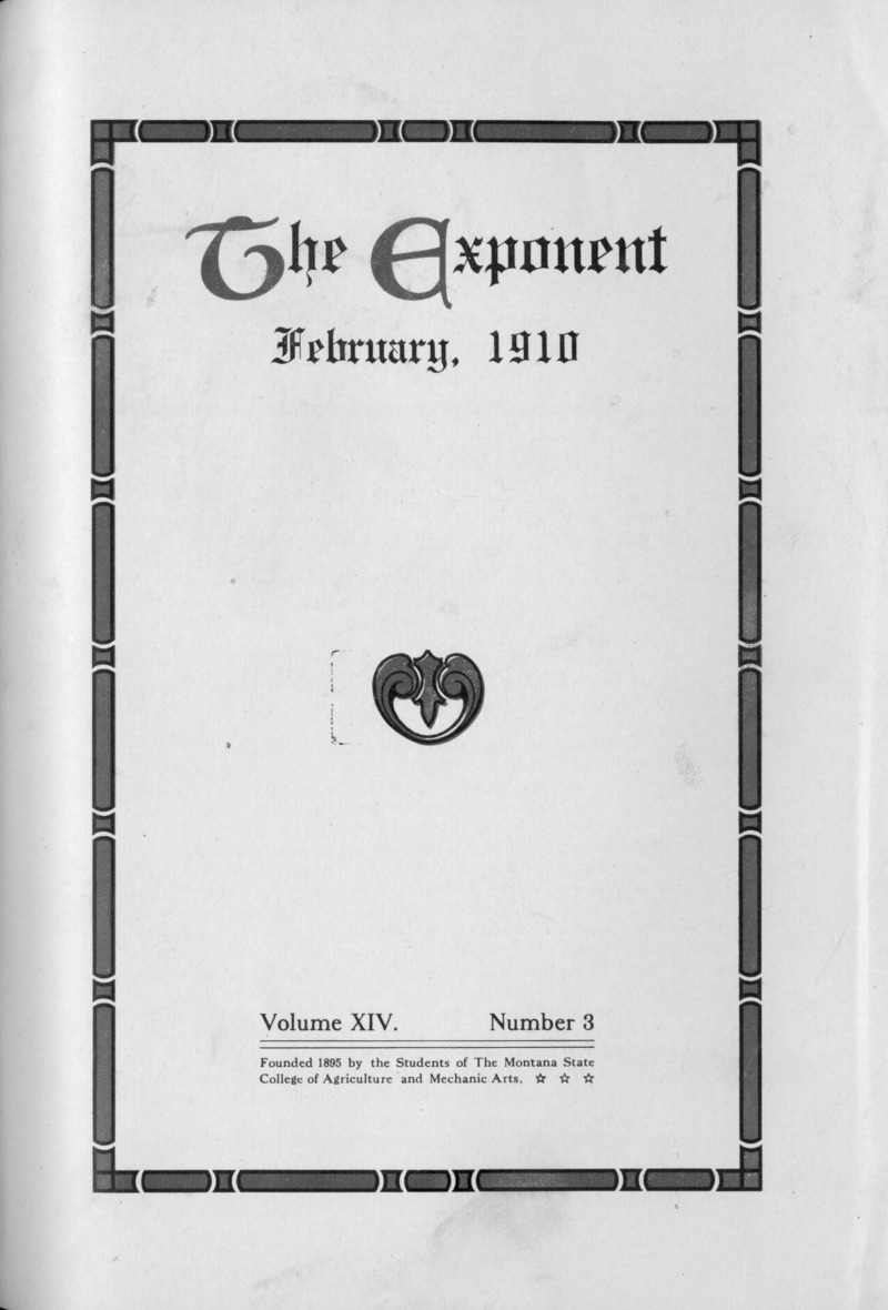 The Exponent, February 1910