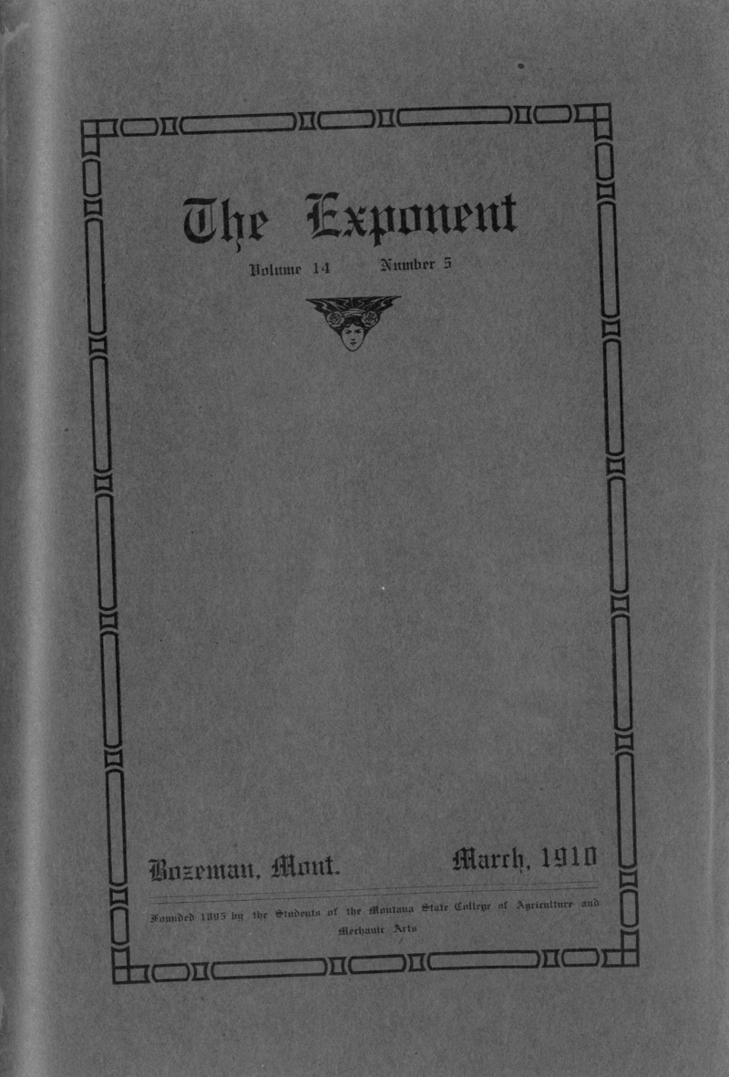 The Exponent, March 1910