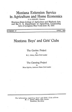 Montana Boys
