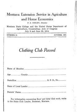 Clothing Club Record