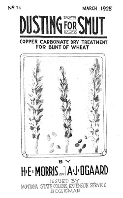 Dusting for Smut: Copper Carbonate Dry Treatment for Bunt of Wheat