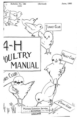 4-H Poultry Manual