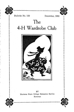 The 4-H Wardrobe Club