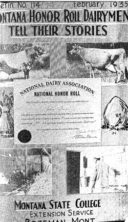 Montana Honor Roll Dairymen Tell Their Stories