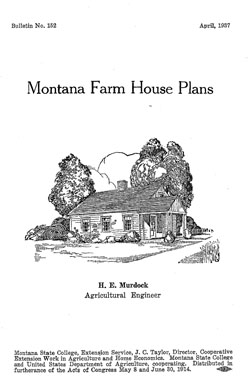 Montana Farm House Plans