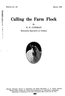 Culling the Farm Flock