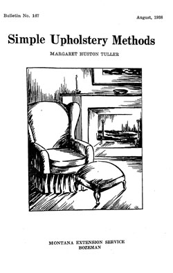 Simple Upholstery Methods