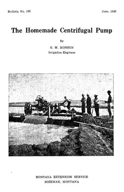 The Homemade Centrifugal Pump