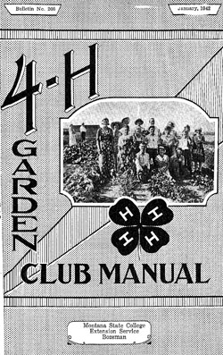4-H Garden Club Manual