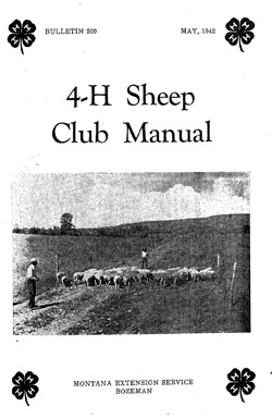 4-H Sheep Club Manual