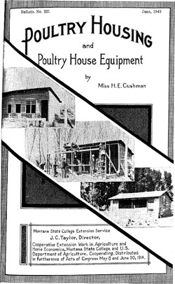 Poultry Housing and Poultry House Equipment