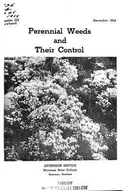 Perennial Weeds and Their Control