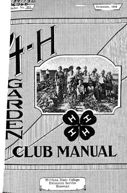 4-H Garden Club Manual