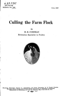 Culling the Farm Flock