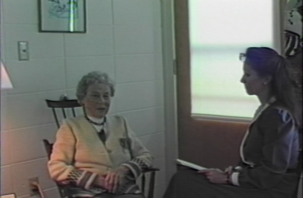 Bertha Clow and Denise Denelias