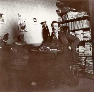 James R. Reid, Seated in an Office, 1896