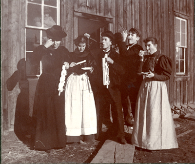 Sampling Ice Cream, c. 1895