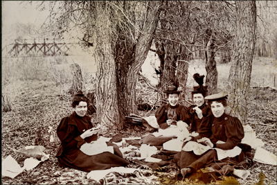 Picnic Near the West Gallatin, c. 1895