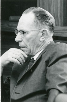 Leon H. Johnson, Hand to Chin