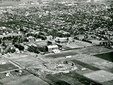 Construction of the Brick Breeden Fieldhouse, 1956