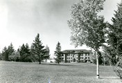 Montana State College Agricultural Building, view from the east