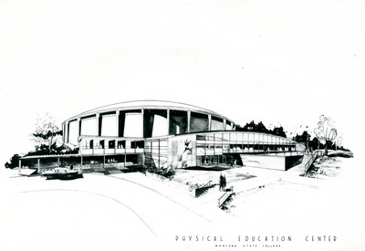 Architectural plans for the Brick Breeden Fieldhouse, MSU Historic ...